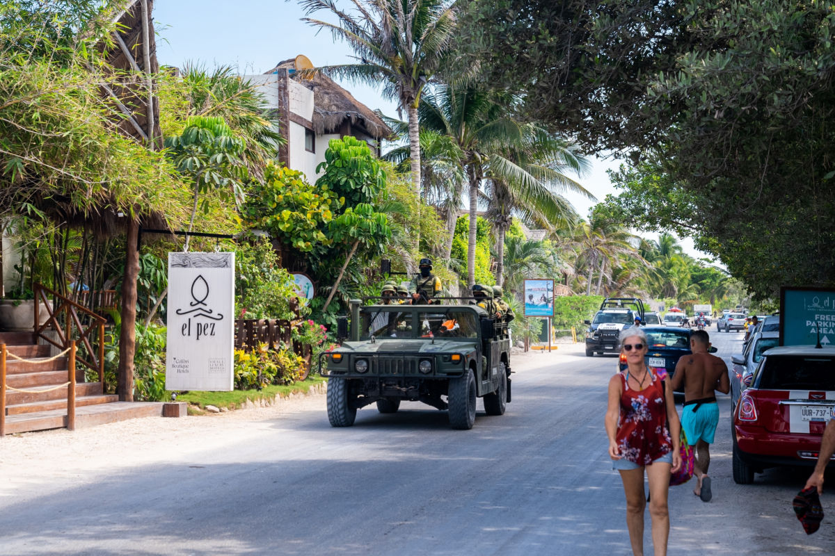 Military To Reinforce Security In Tulum To Keep Tourists Safe Cancun Sun