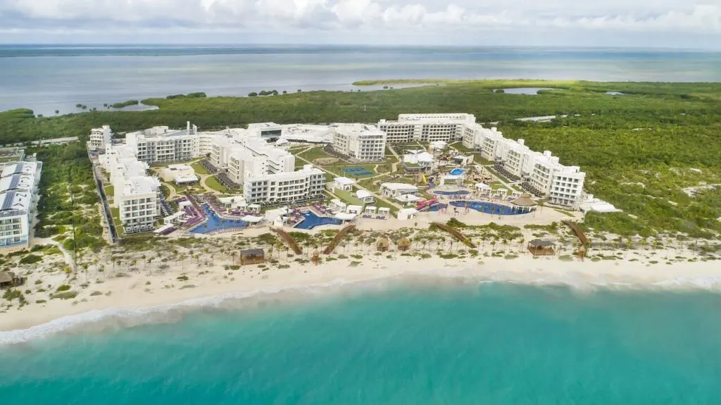 Planet Hollywood Resort Cancun Aerial view