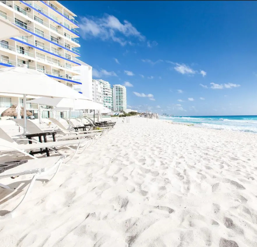 Cancun Resort White Sand Beach