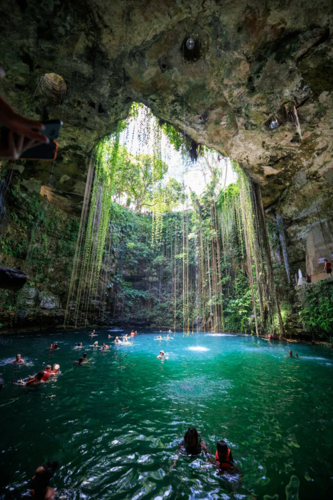 Cenote Near Tulum