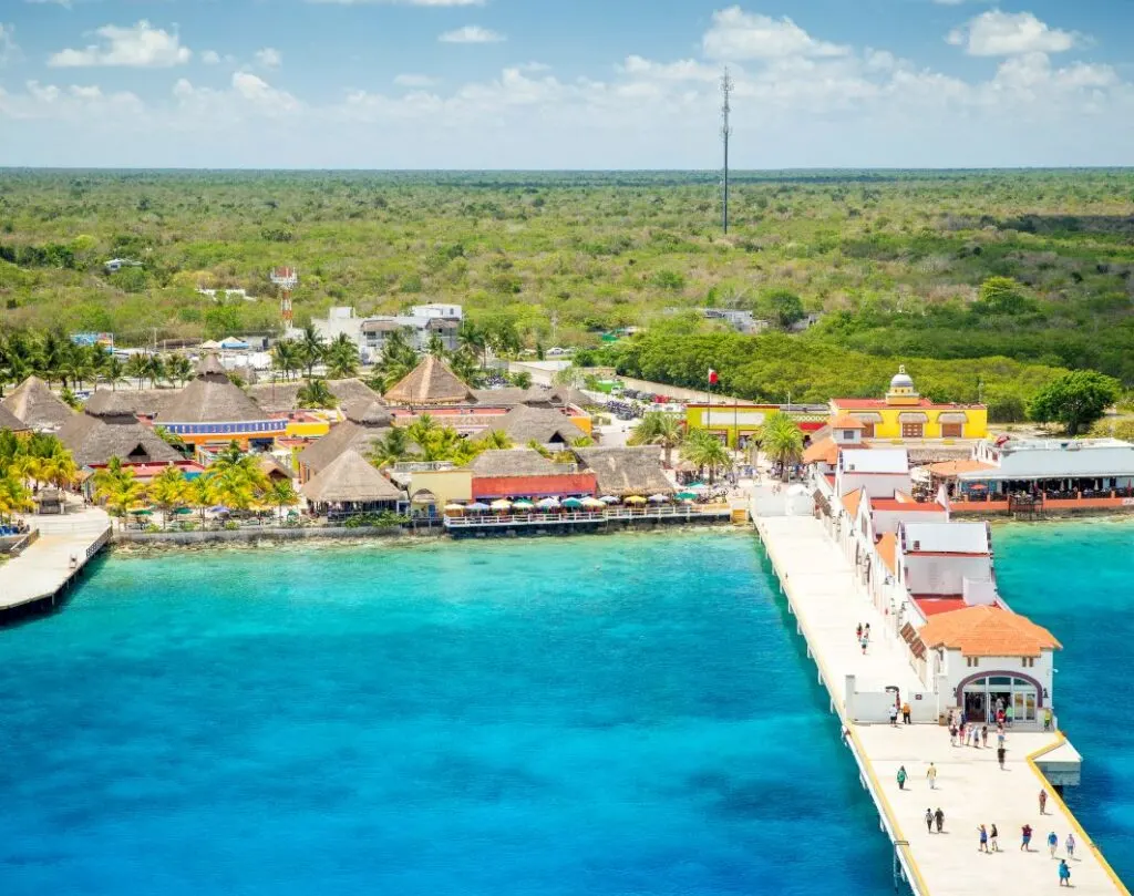 Cozumel-Cruise-Port-aerial-view-