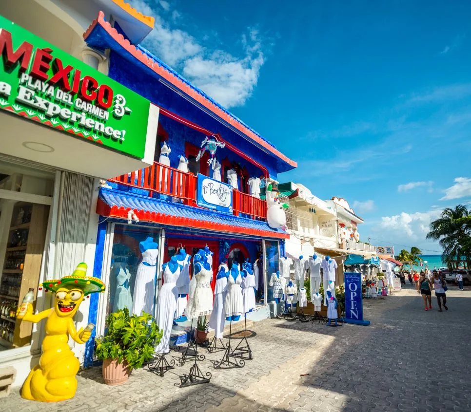 Shops in Playa Del Carmen