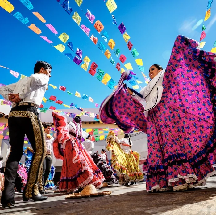 people celebrating in mexico