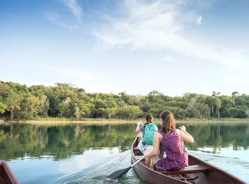 Canoeing In Cancun