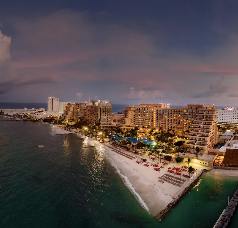 Cancun skyline hotels