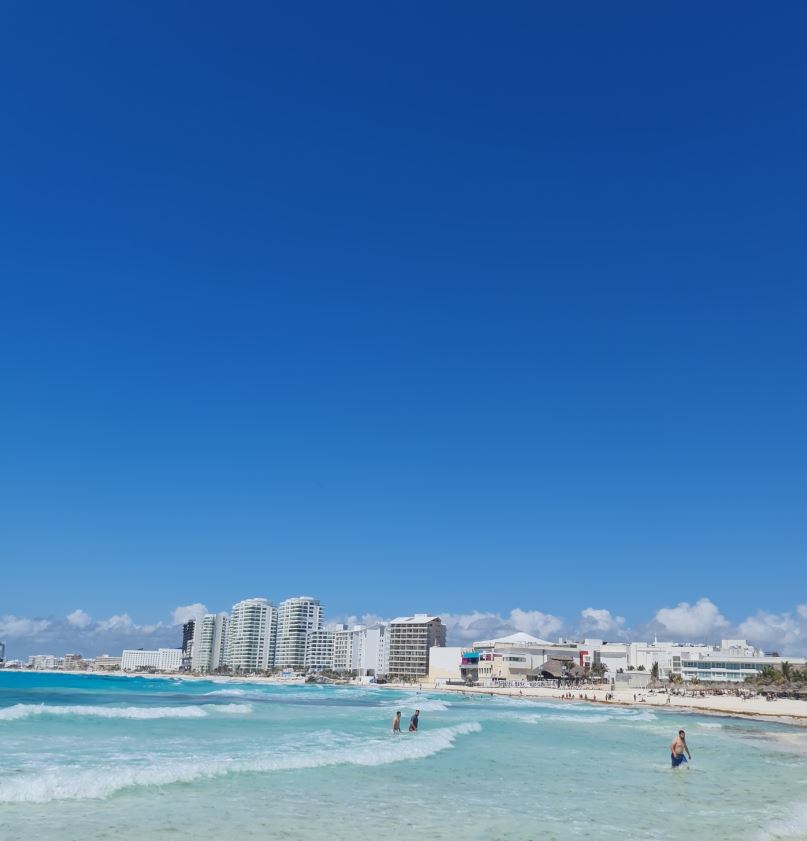 Beach of Cancun Hotel zone