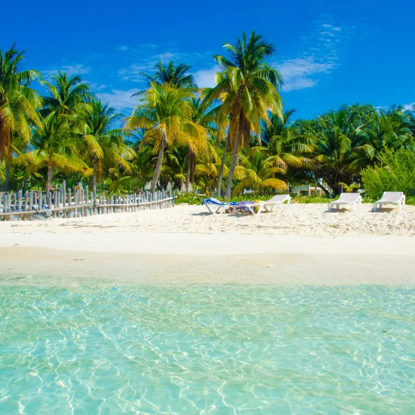 Beach on Isla Mujeres