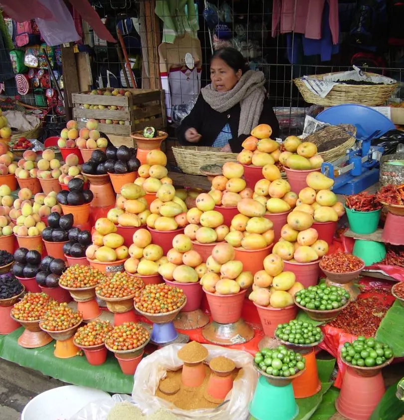 Market vendor cancun