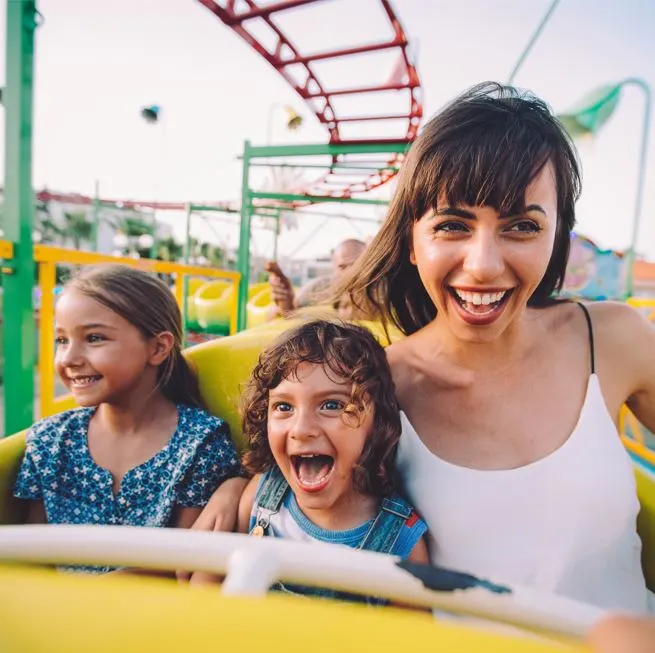 kids on a ride