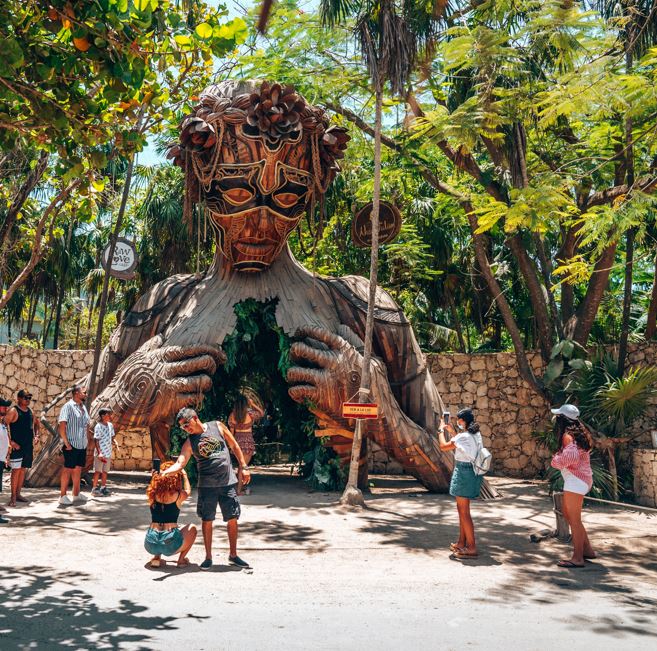 New Ahau Tulum Sculpture Park Tempts Visitors To Tulum - Cancun Sun