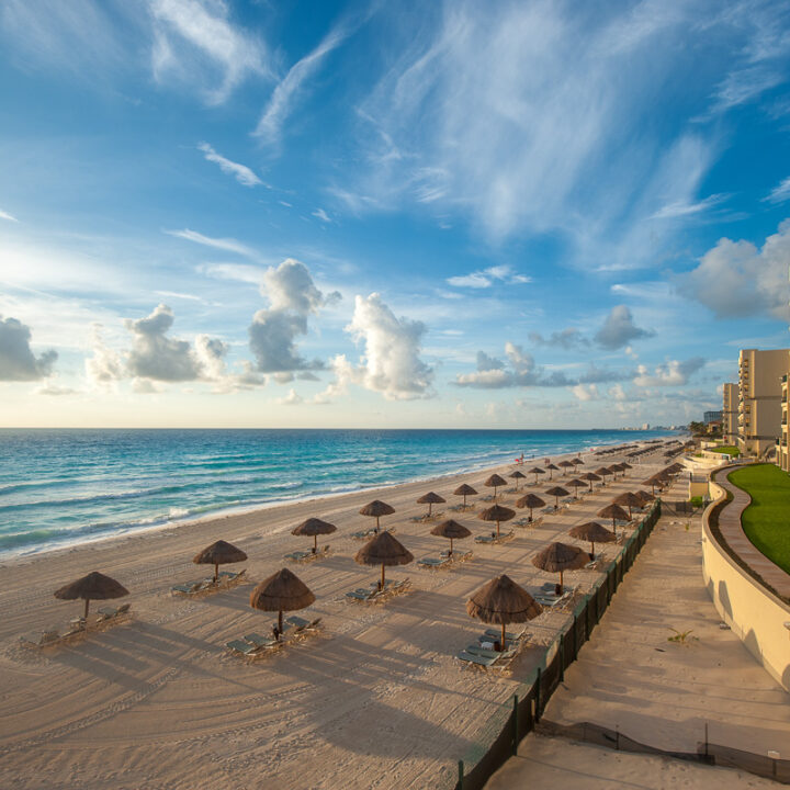 cleanest beaches in cancun