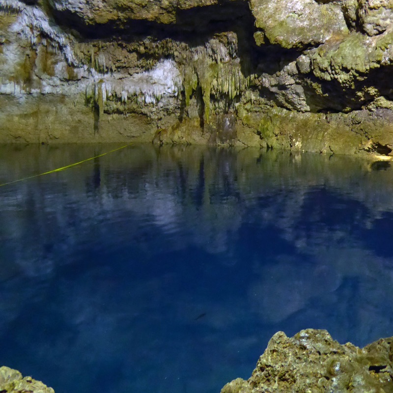 Tamchach-Ha Underground Cenote in Mexico
