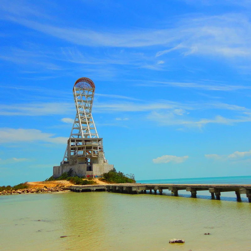 lighthouse in chetumal