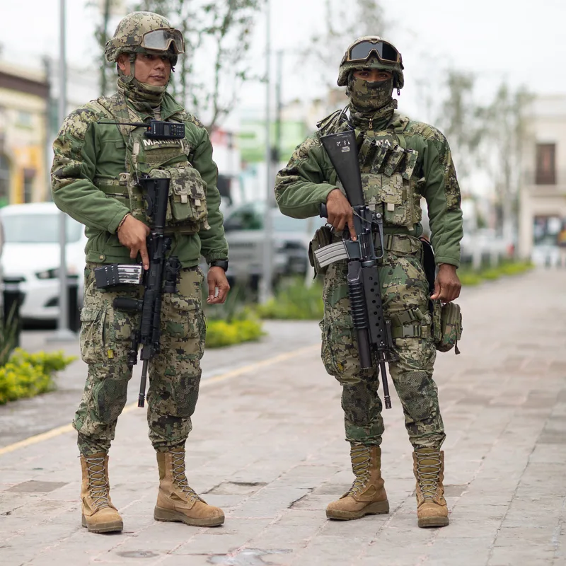 mexican soldiers