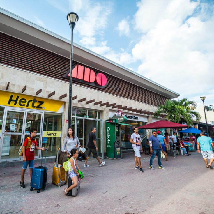 ado bus station cancun to playa del carmen