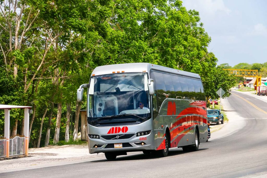 Using The ADO Intercity Bus System in Cancun and the Mexican Riviera