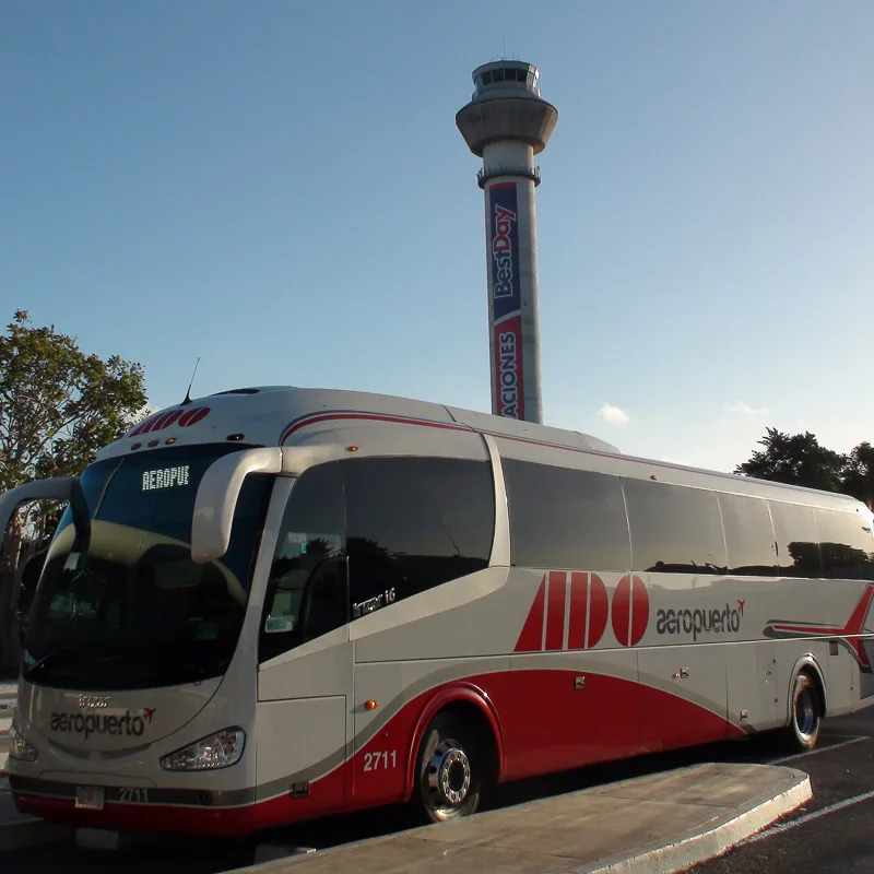 ado bus parked