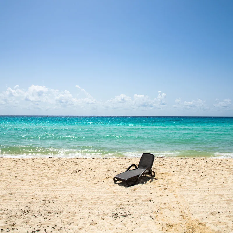 empty beach