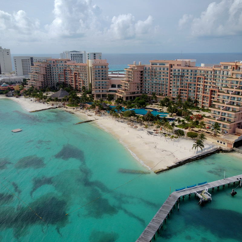 cancun skyline