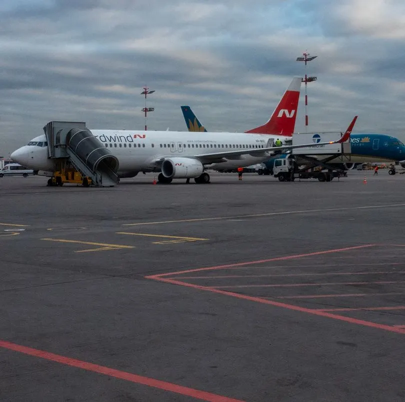 Nordwind Airlines Flight Arrival