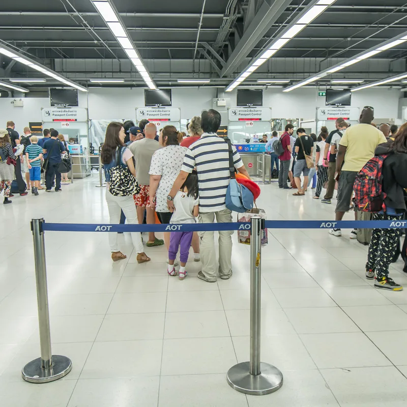 security line at cancun airport 