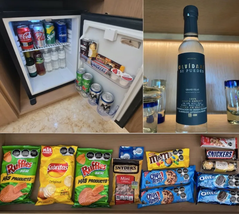 mini bar grand velas