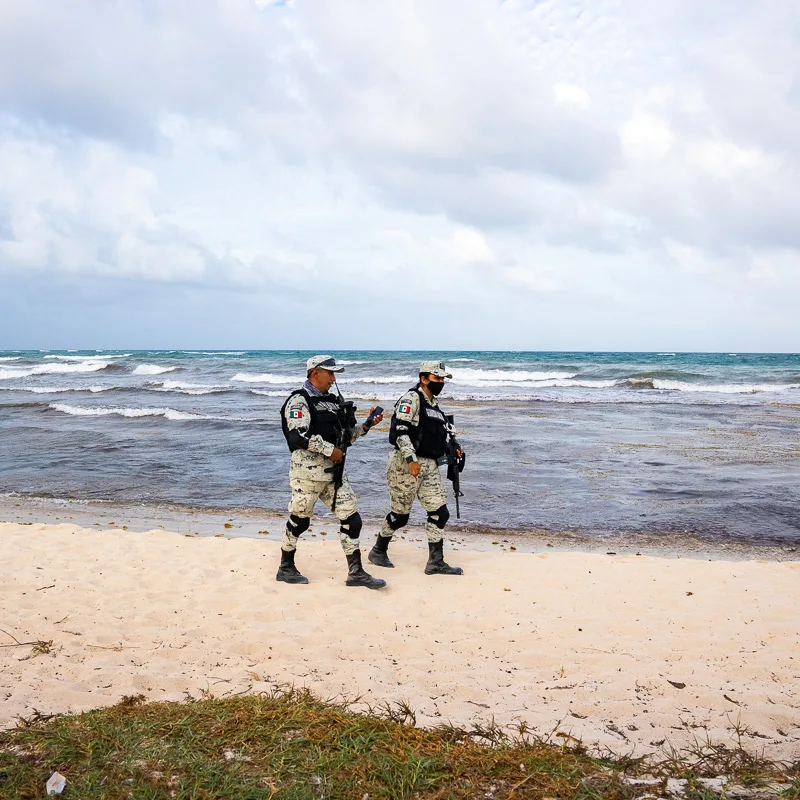 national guard beach