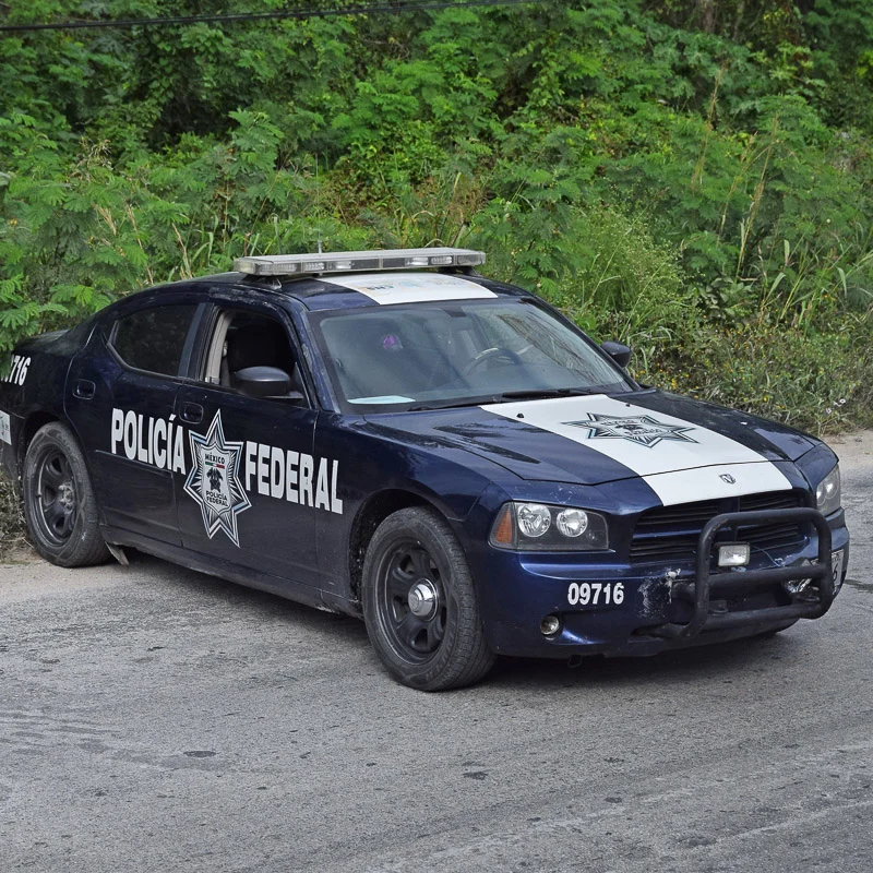 police car