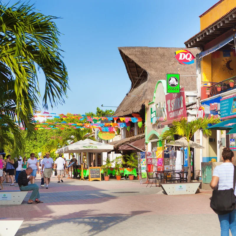 playa del carmen street