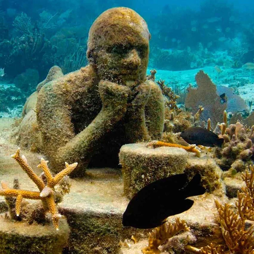 the cancun underwater museum