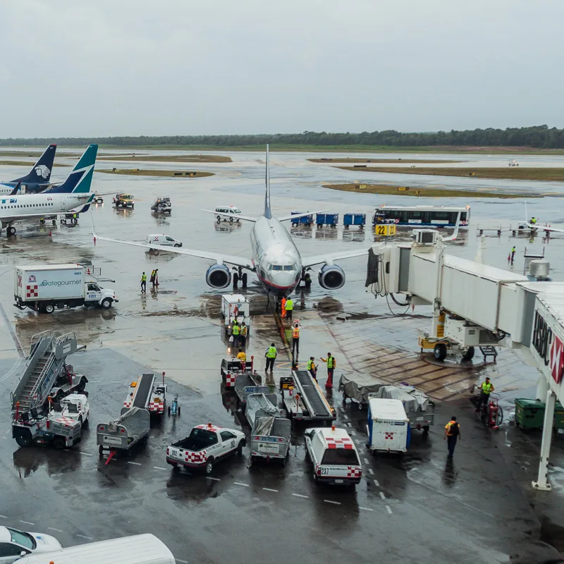 tarmac shot