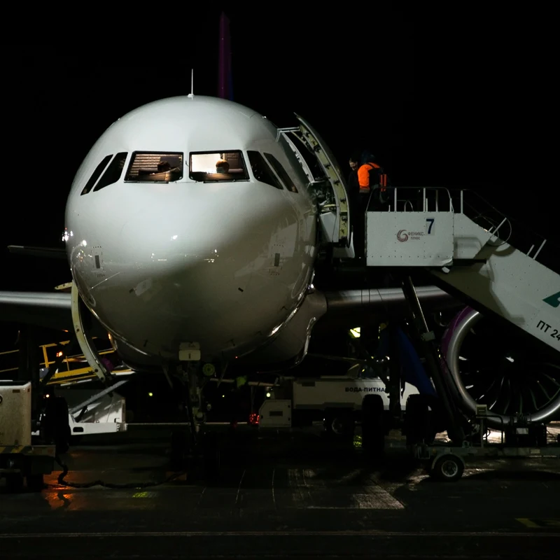 plane on tarmac