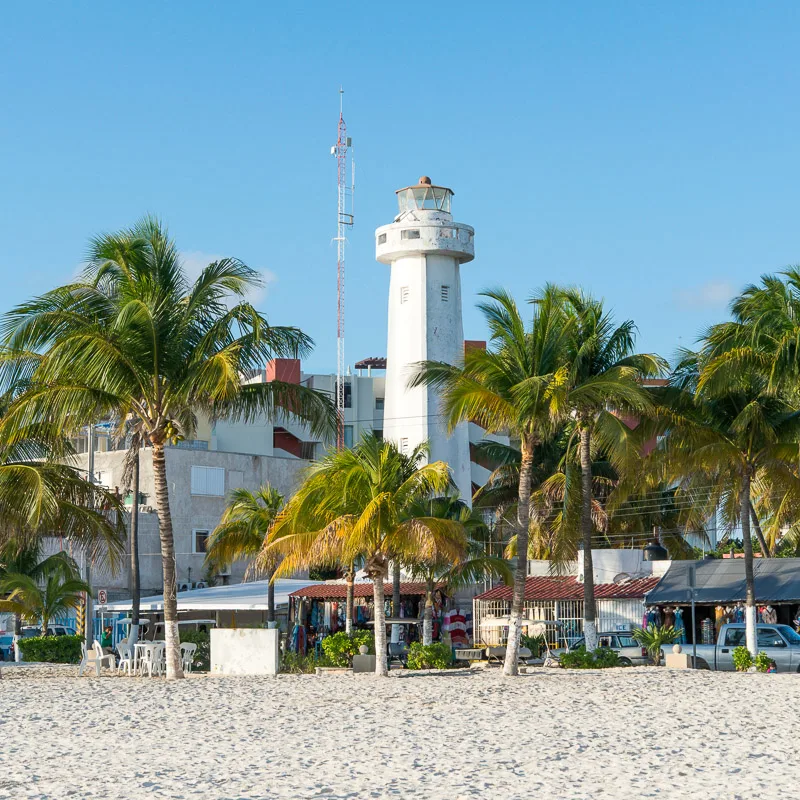 cancun lighthouse