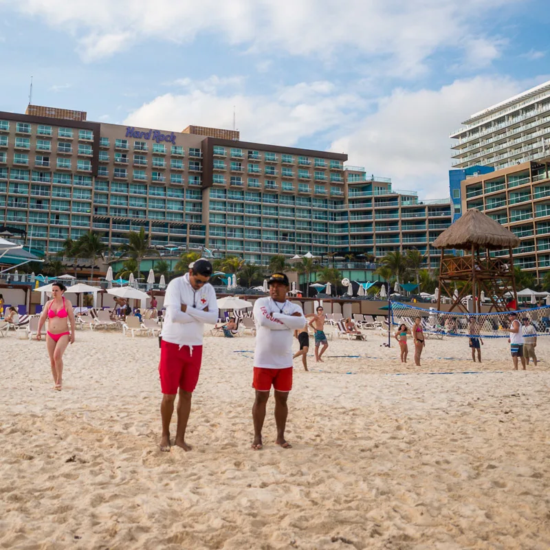 lifeguards watching