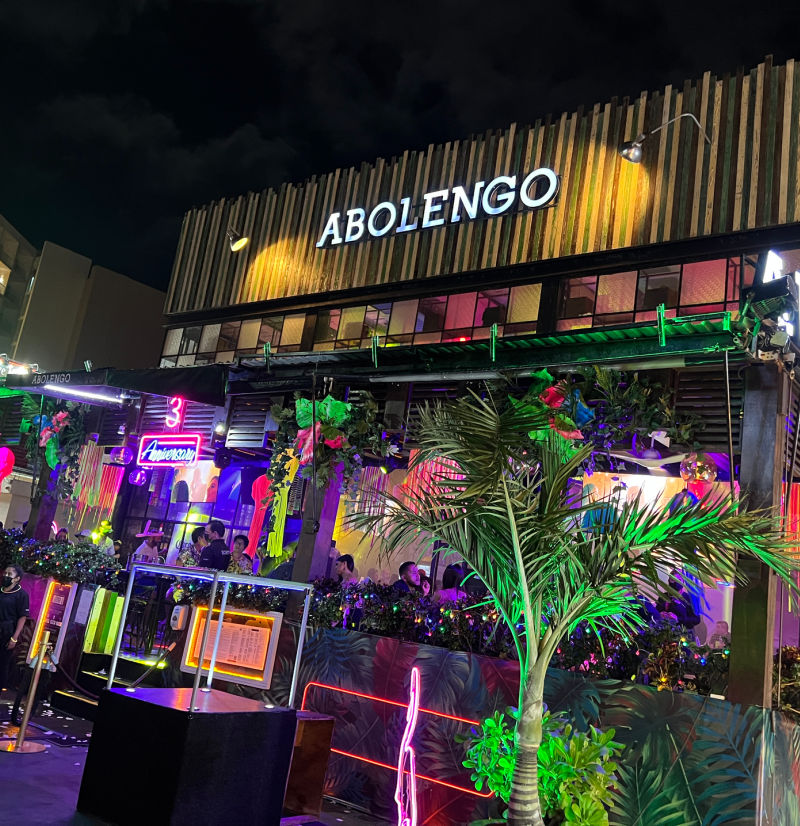 Cancun Bar at Night