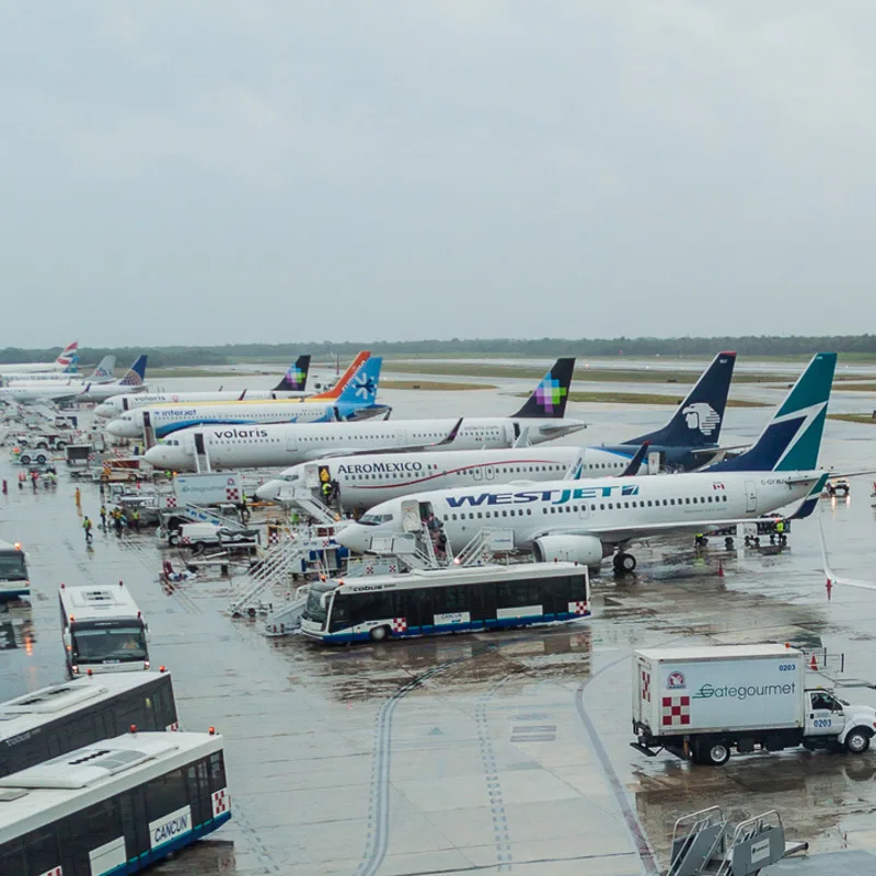 airplanes at airport