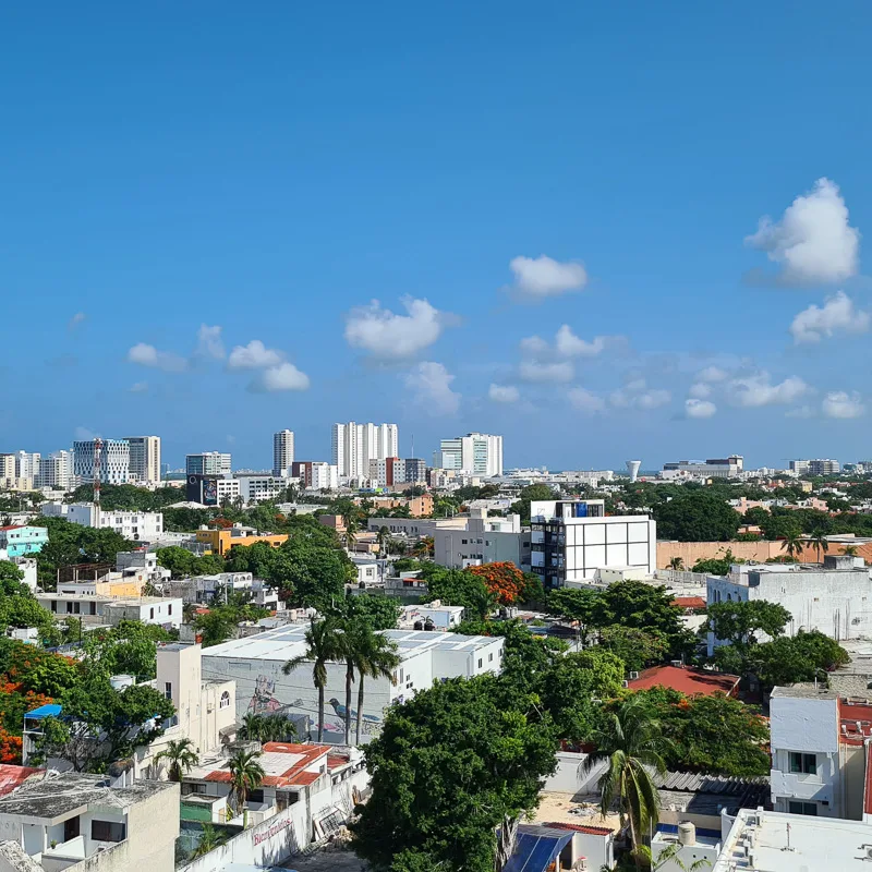 cancun skyline