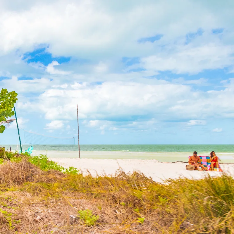 quiet beach