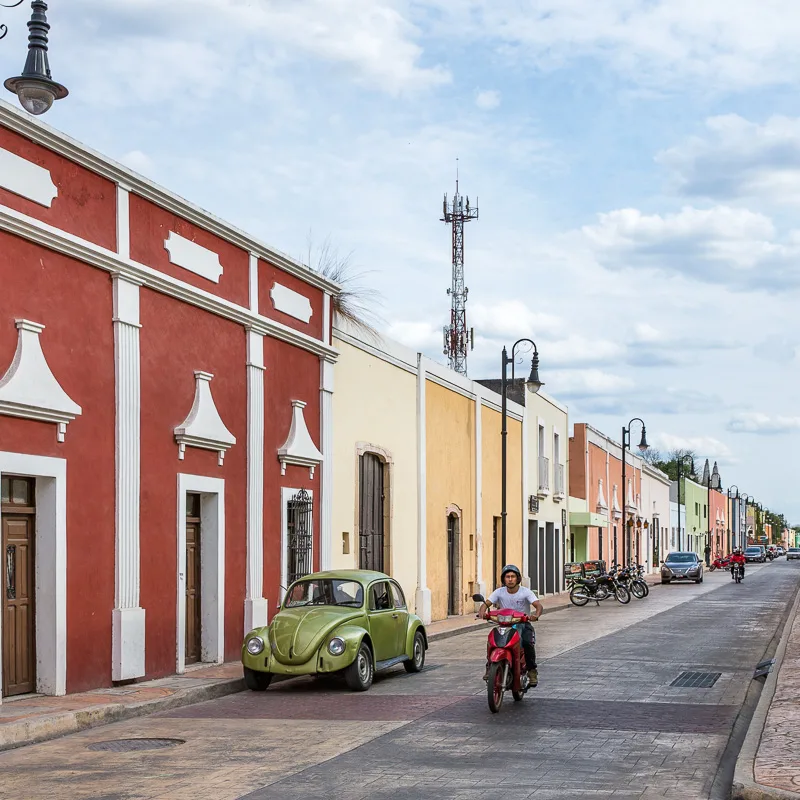 colourful street