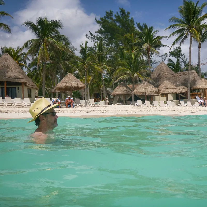 swimming playa del carmen