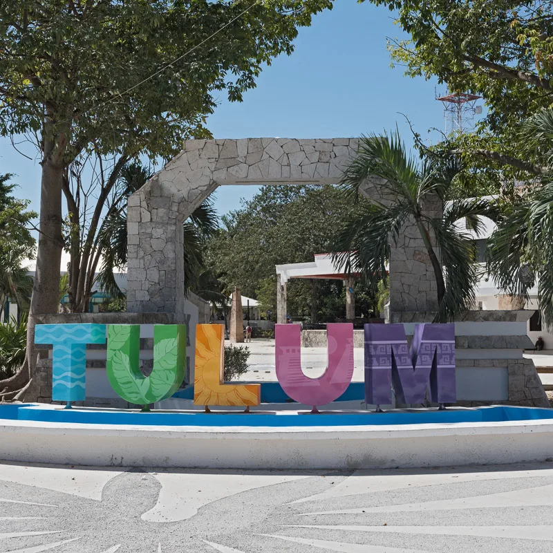 tulum sign