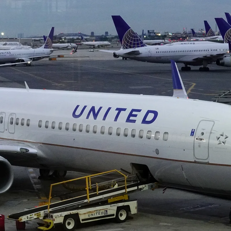 United Airways Plane