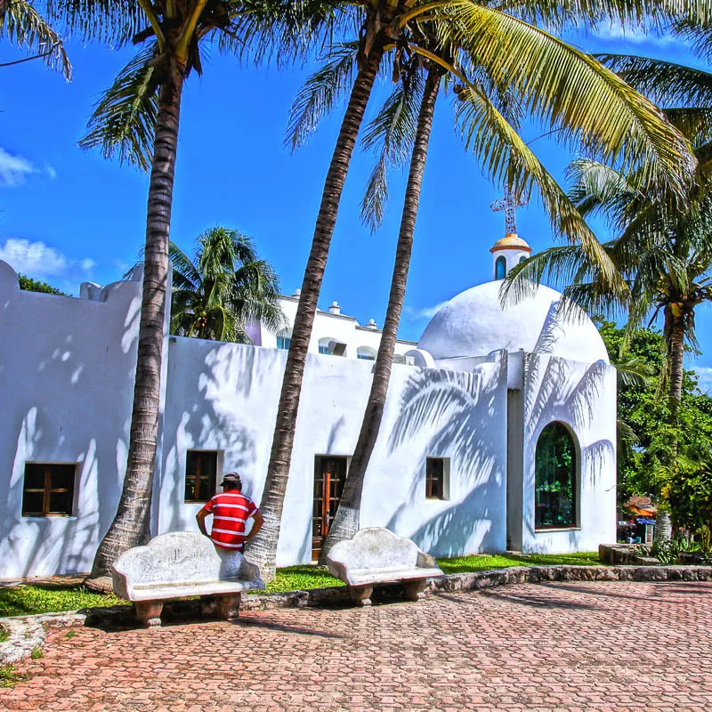 white house in playa