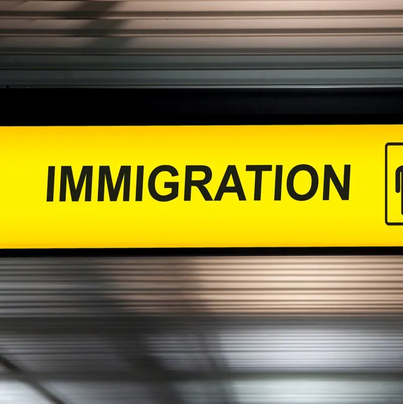 Immigration Sign
