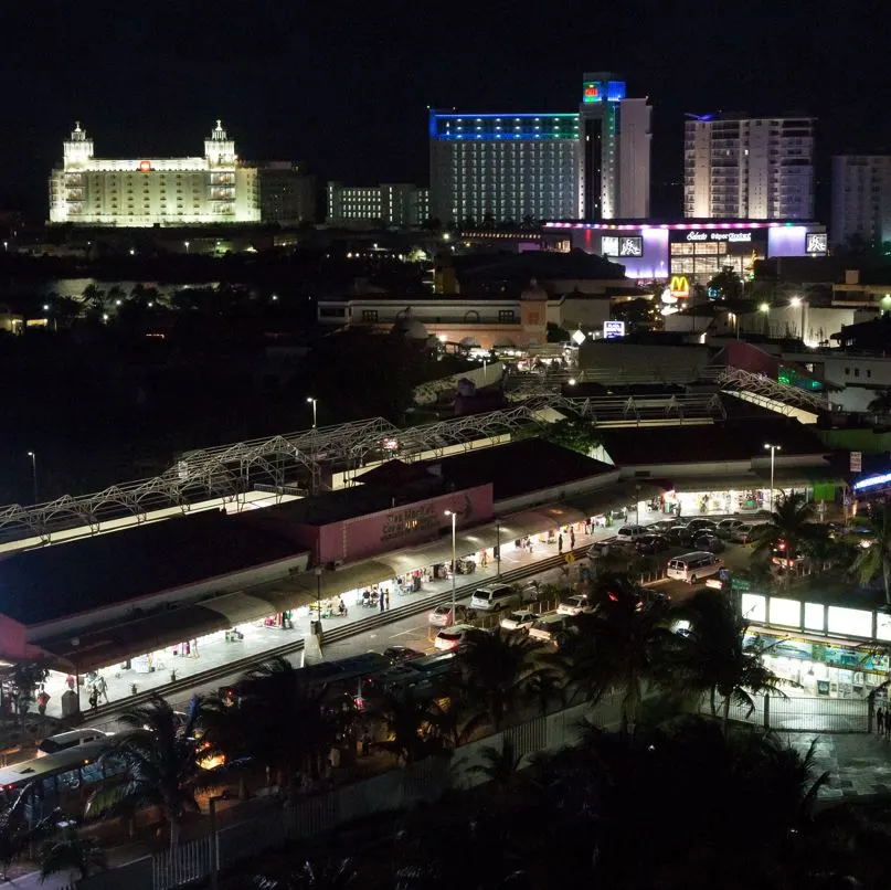 Minimal Power On Cancun Streets