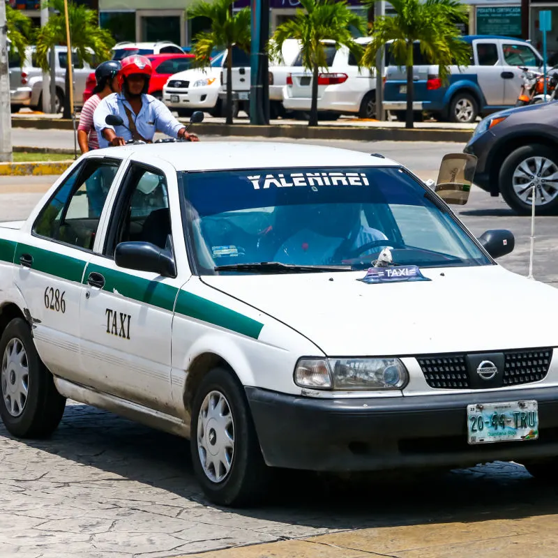 Small Cancun Taxi