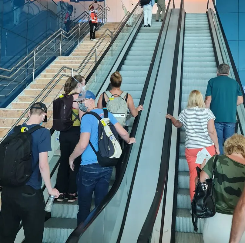 Tourist Transit in Cancun Airport