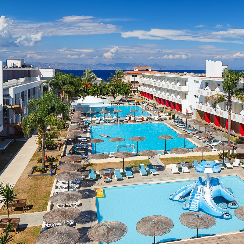 cancun pool area in hotel