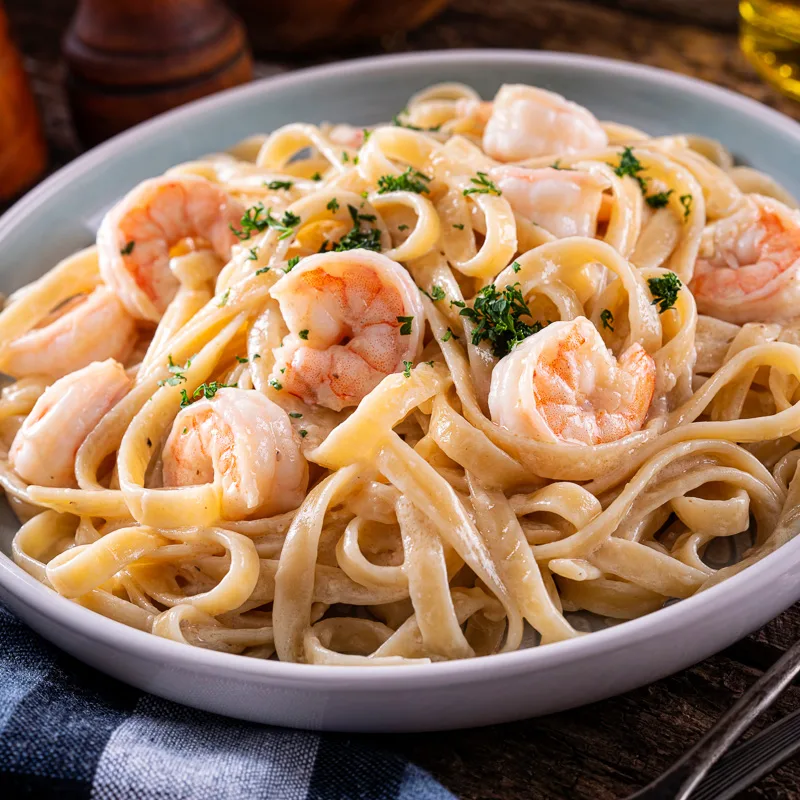 seafood pasta bowl