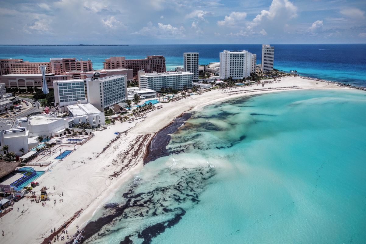 7 Cancun Beaches Showing Low Seaweed Levels As Summer Begins Cancun Sun